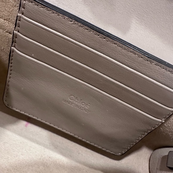 Chloe Leather Faye crossbody Bag mini - Picture 8 of 8